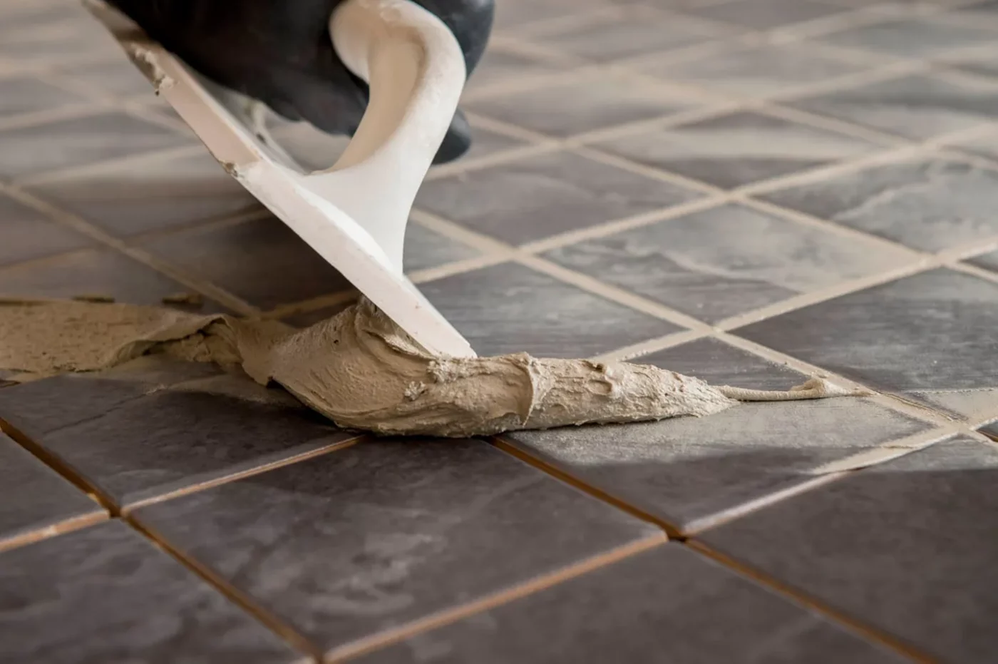 Цементная затирка для плитки