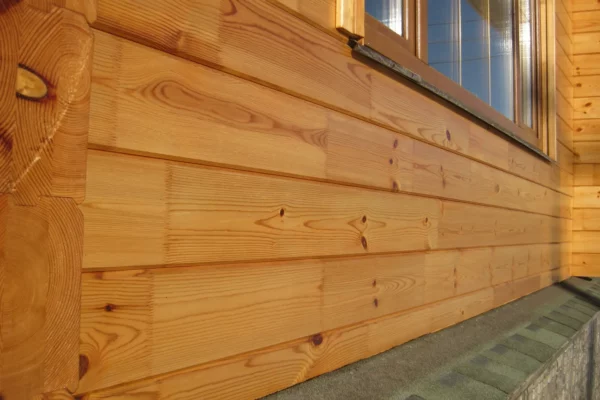 Отшлифованные стены из бруса