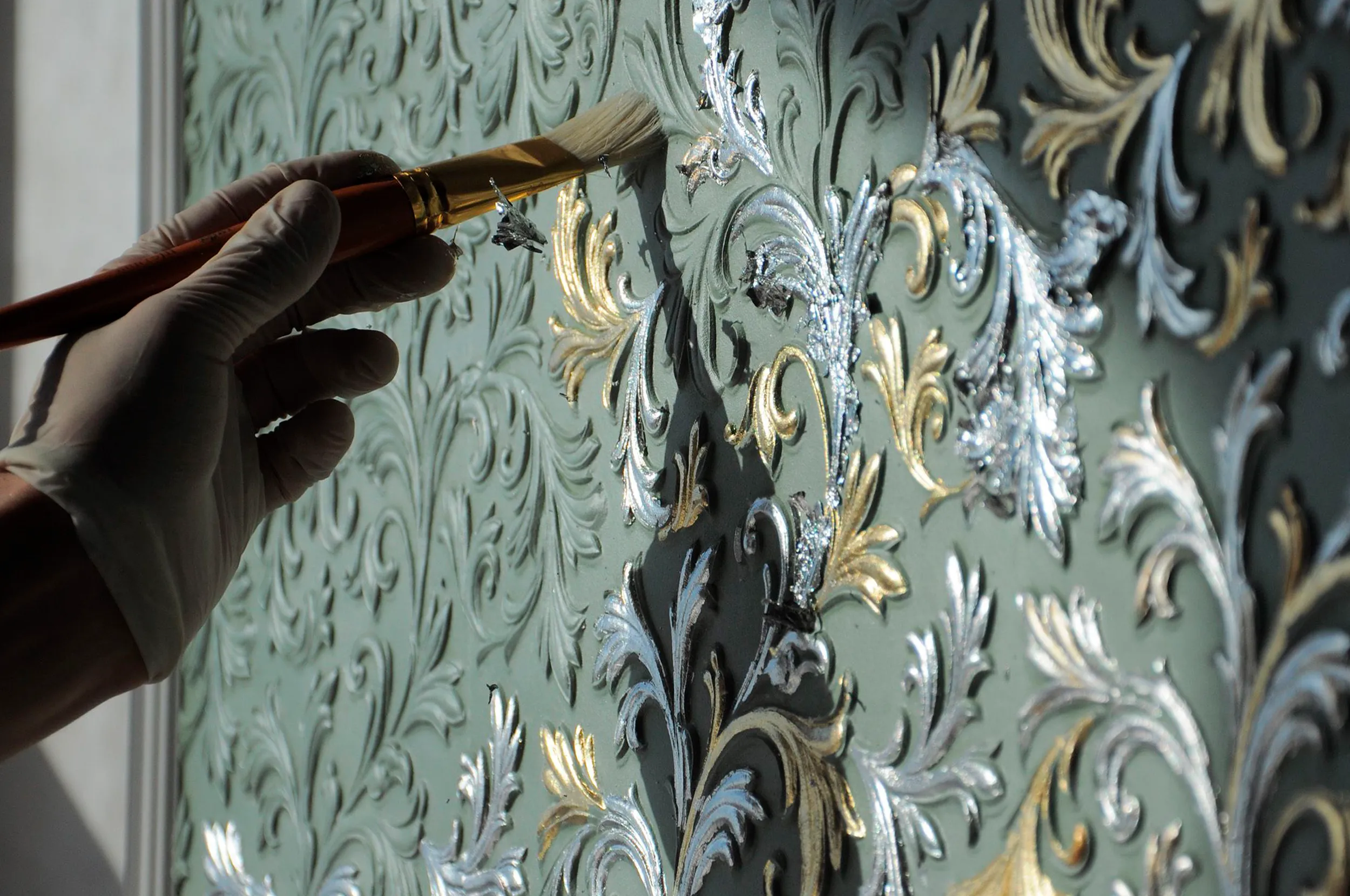 Линкруст обои